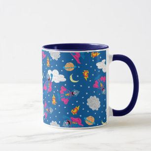 Super Grover 2.0 Night Sky Pattern Mug