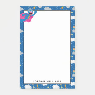 Super Grover 2.0 Night Sky Pattern Post-it Notes