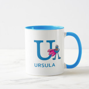 Super Grover Add Your Name & Monogram U Mug