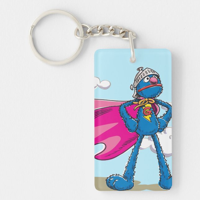 Super Grover Key Ring (Front)