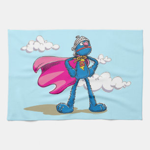 Super Grover Tea Towel