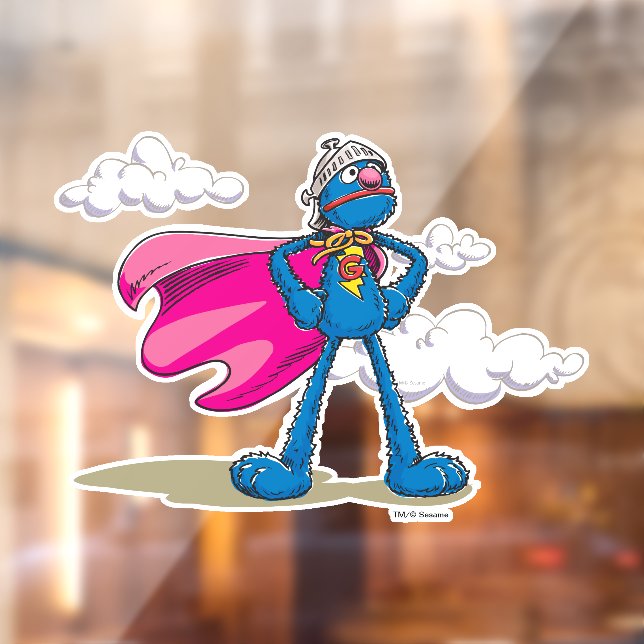Super Grover Window Cling (Sheet 2)
