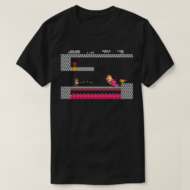 Super Gunslinger Bros. T-Shirt (Design Front)