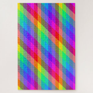 Super Hard Rainbow Color Prisms Jigsaw Puzzle