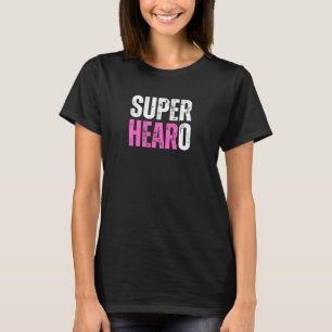 Super Hearo - Deaf / Cochlear Implant Awareness T-Shirt