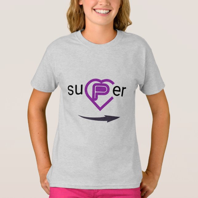 super heart T-Shirt (Front)