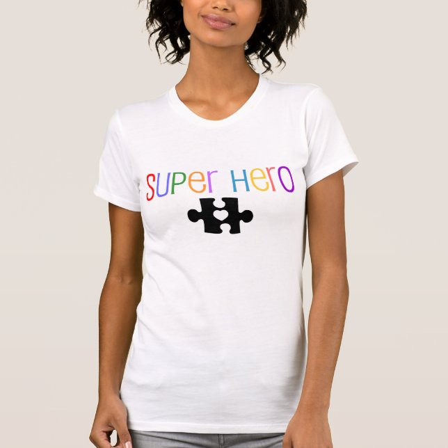 Super Hero Autism Shirt (Front)