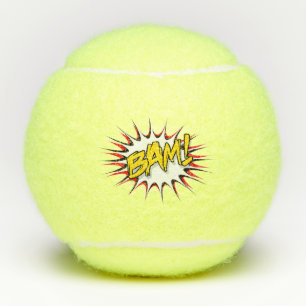Super Hero Classic Bam! Action Bubble Tennis Balls