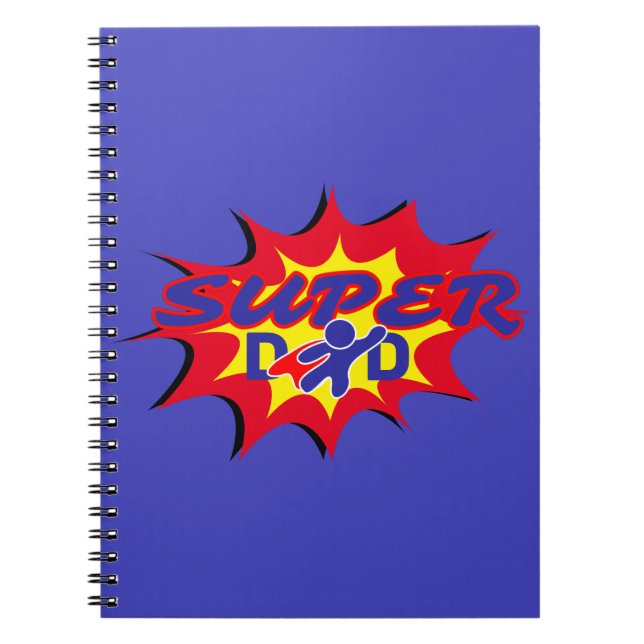 Super Hero Dad Comic Book Father's Day  (Front)