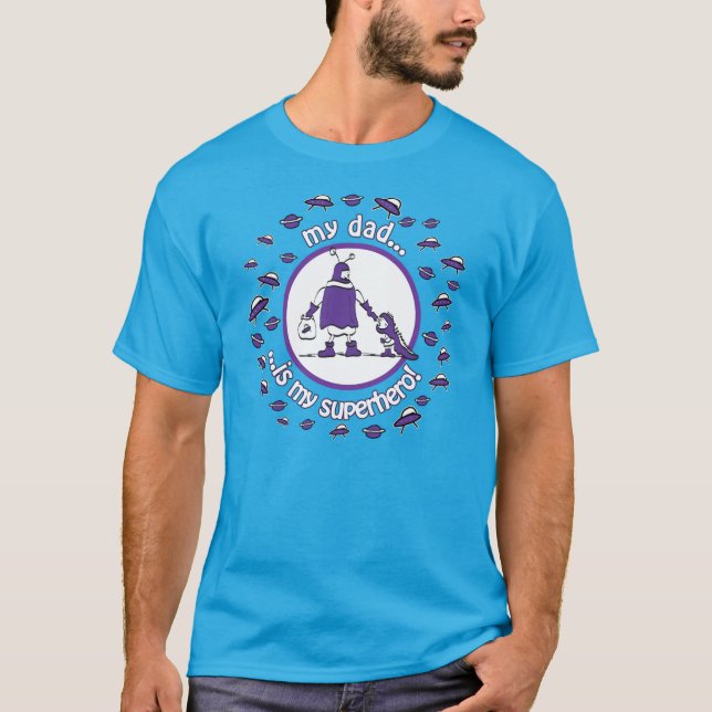 Super Hero Dad T-Shirt (Front)