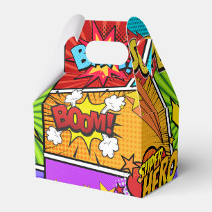 super hero favour box