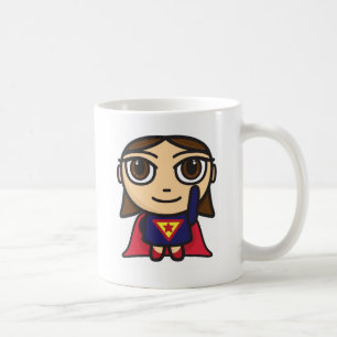 Super Hero Girl Character Coffee Mug
