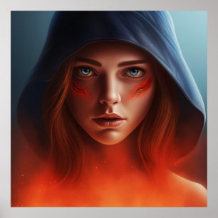 Super Hero Girl Poster