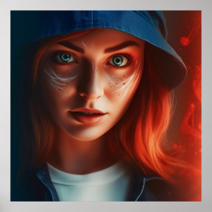 Super Hero Girl Poster