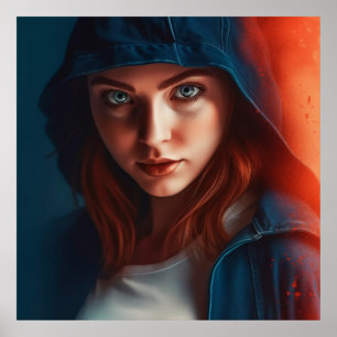 Super Hero Girl Poster