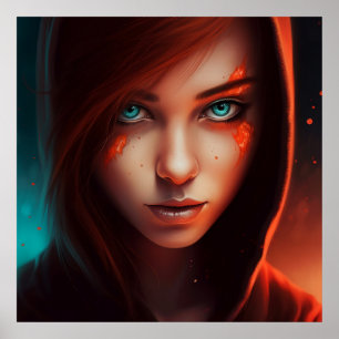 Super Hero Girl Poster