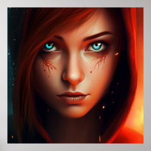 Super Hero Girl Poster