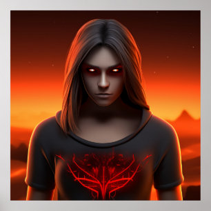 Super Hero Girl Poster