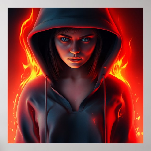 Super Hero Girl Poster (Front)