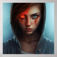 Super Hero Girl Poster