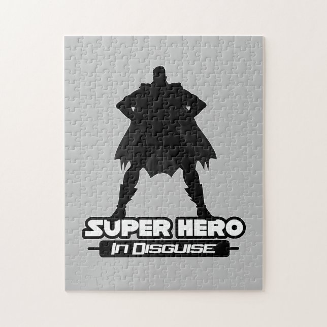 Super Hero In Disguise Jigsaw Puzzle (Vertical)