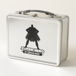 Super Hero In Disguise  Metal Lunch Box