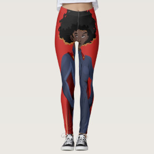 Super Hero Lady Leggings