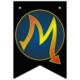 Super Hero "Merry Christmas" Bunting