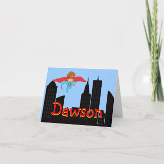 Super Hero Note cards