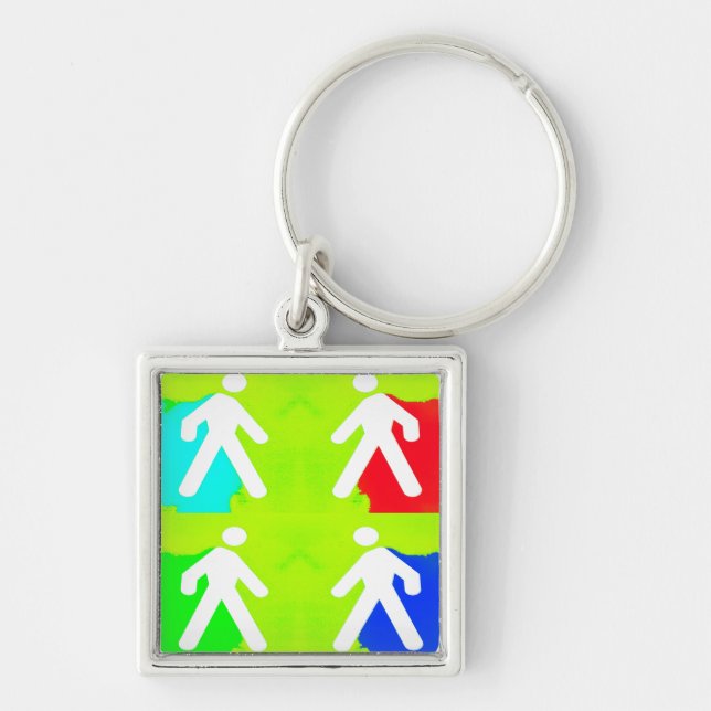 Super heroes key ring (Front)