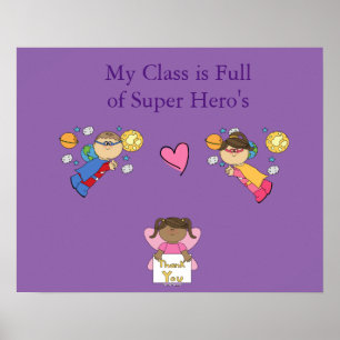 Super Hero's Poster