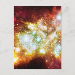Super Hot and Bright Lynx Arc Star Cluster Postcard