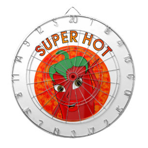 Super Hot Pepper Diva Dartboard