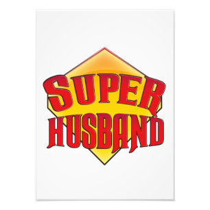 Super Husband Photo Print