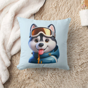 Super Husky Adventurer Cushion