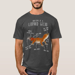 Super Hypo Tangerine Leopard Gecko Lizard Reptile T-Shirt