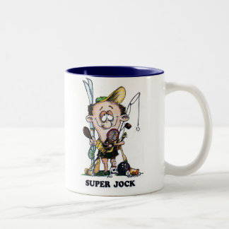 SUPER JOCK Two-Tone COFFEE MUG