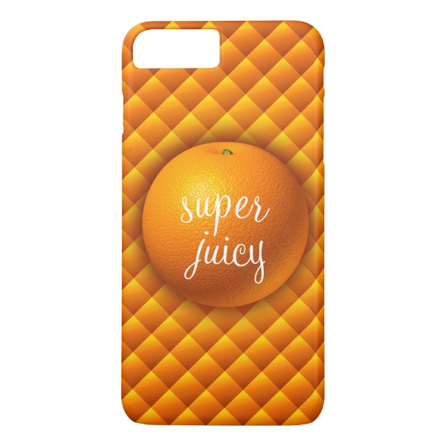 Super Juicy Orange iPhone 7 Case-Mate iPhone Case (Back)