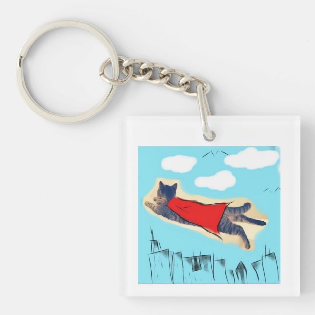 Super Kahn Key Ring (Front)