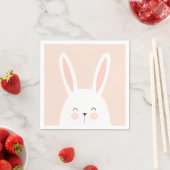 Super Kawaii Cute Easter Bunny. Napkin (Insitu)