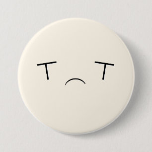 Super Kawaii Sad Emoji Button