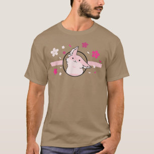 Super Kawaii Sakura Pink Fo Centered Circle T-Shirt