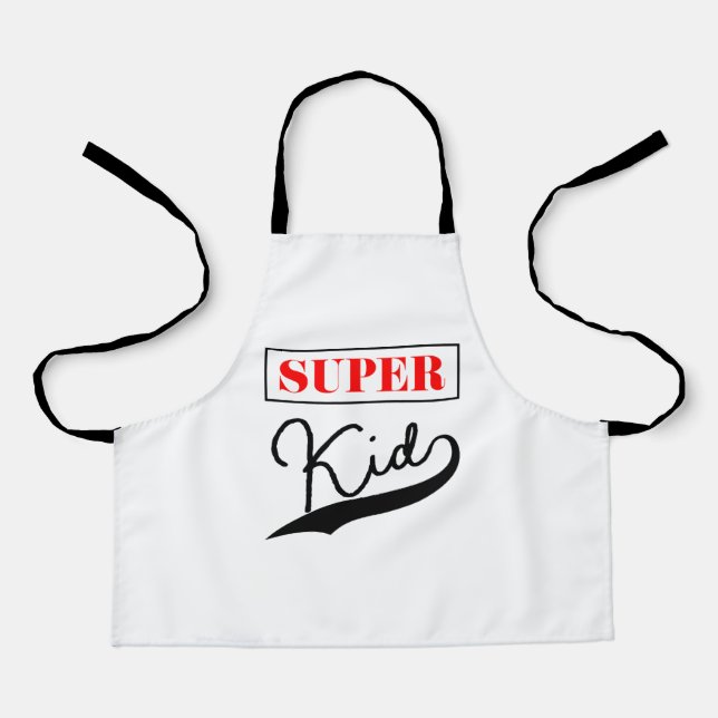 Super Kid  Apron (Front)
