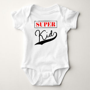 Super Kid  Baby Bodysuit