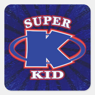 Super Kid Boys Sticker