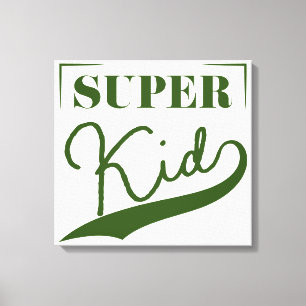 Super Kid Canvas Print