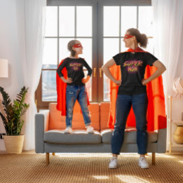 Super Kid Graffiti-Inspired Matching T-Shirt