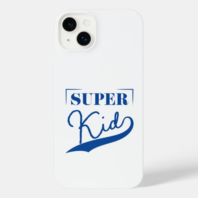 Super Kid iPhone Case (Back)