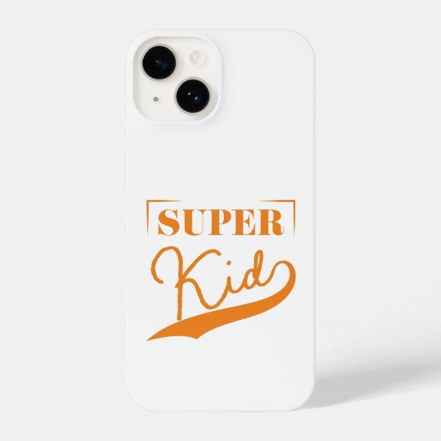 Super Kid iPhone Case (Back)