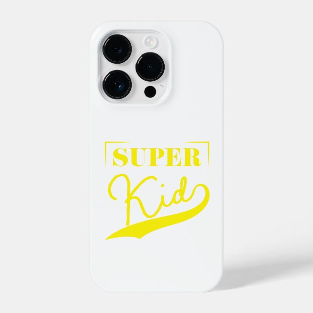 Super Kid iPhone Case (Back)